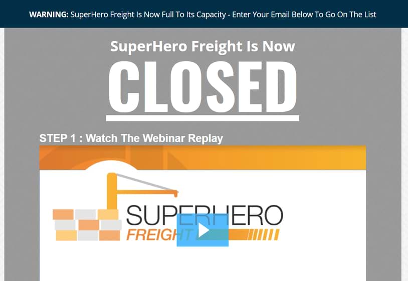 Marketplace superheroes superhero freight closed