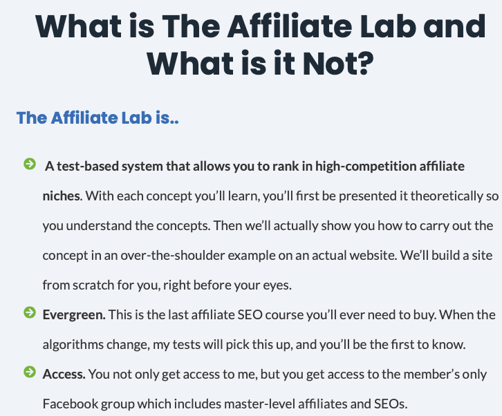 What is Affiliate Lab What is The Affiliate Lab and What is it Not