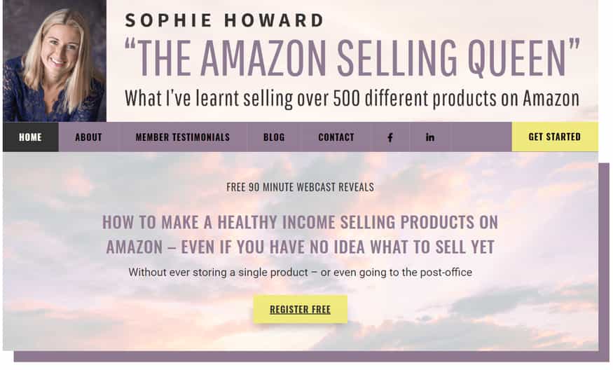 Product University Sophie Howard website