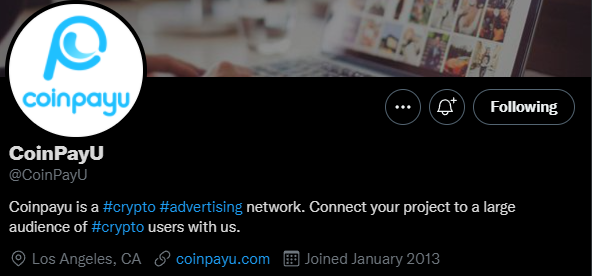 coinpayu review twitter age