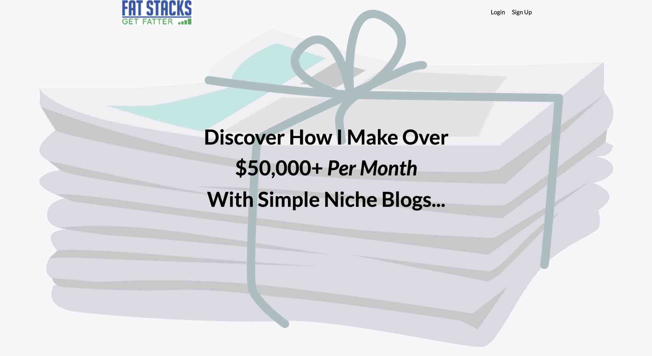 What is the Fat Stacks Bundle sales page