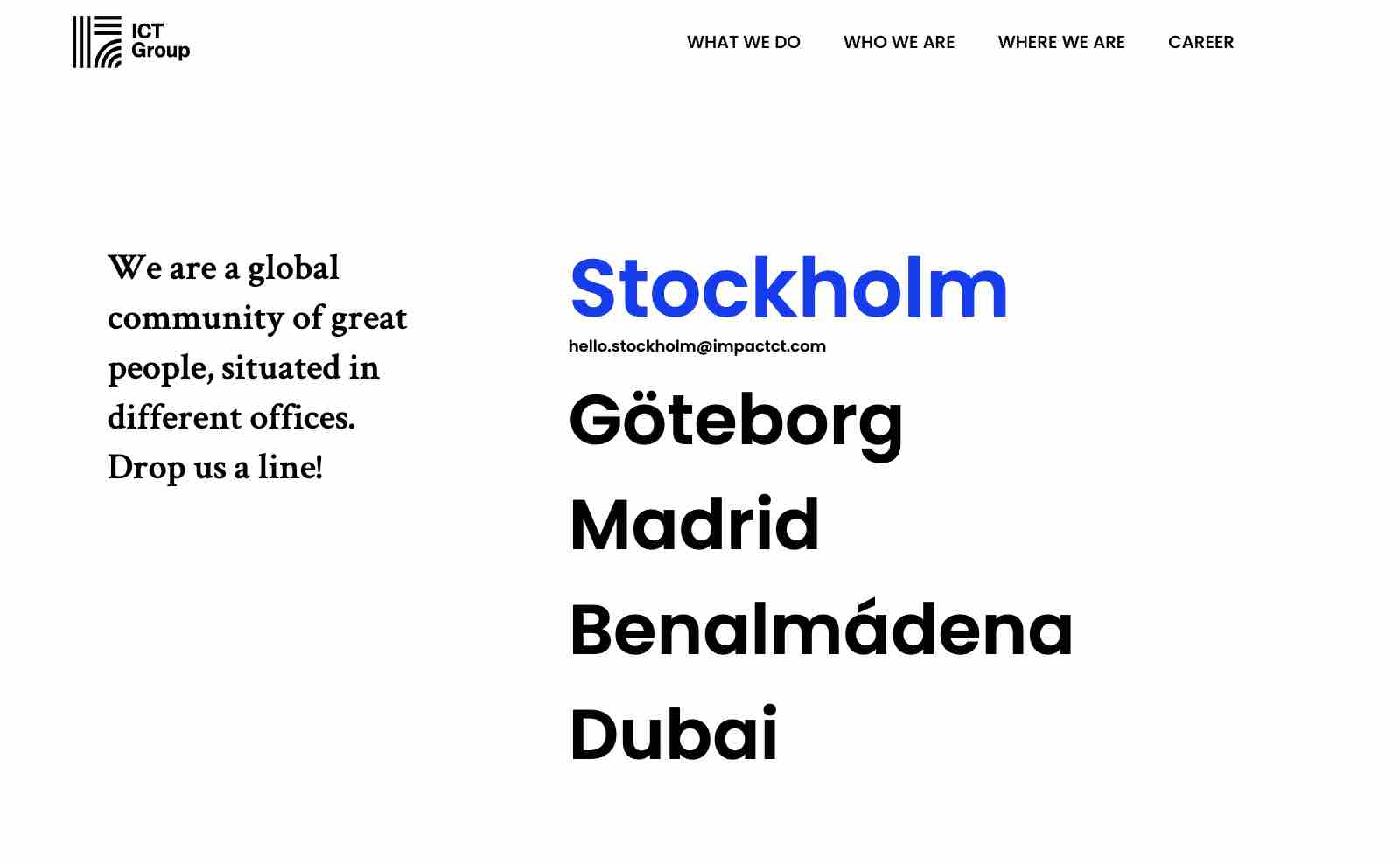 Is crowd1 a scam Impact Crowd Technology website mentions Goteborg, Madrid, Benalmadena and Dubai as office locations