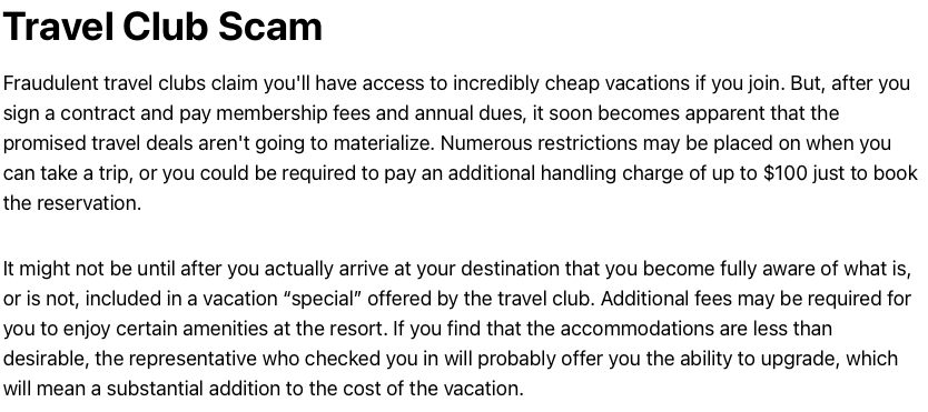 Affiliate Nation review Travel Club Scam?