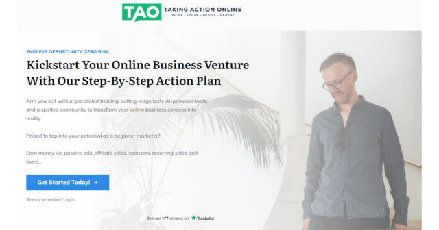 Taking Action Online review website