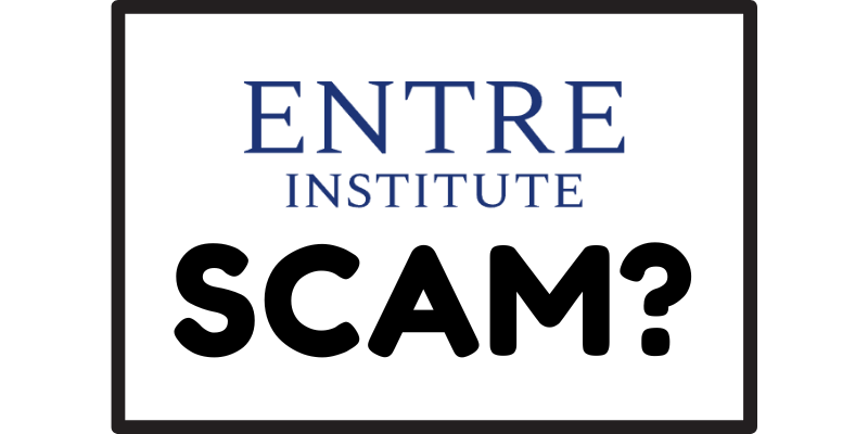 is entre institute a scam logo