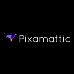 A Pixamattic Review logo
