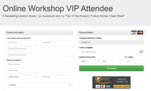 if you click to be vip